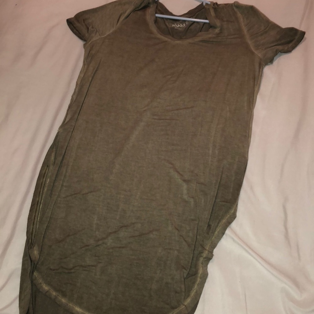 Army green nice shirt , size small